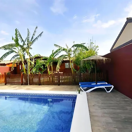 Chalet De Madera Con Piscina Privada En Conil De La Frontera, Ideal Para Familias - Es-180-91 Villa