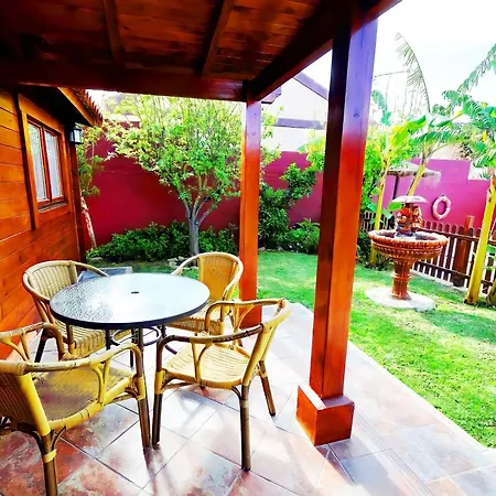 Chalet De Madera Con Piscina Privada En Conil De La Frontera, Ideal Para Familias - Es-180-91 *