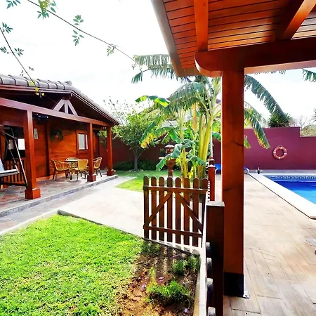 Chalet De Madera Con Piscina Privada En Conil De La Frontera, Ideal Para Familias - Es-180-91 Villa *